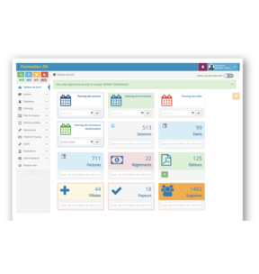 interface intuitive logiciel de gestion des formations spark tms