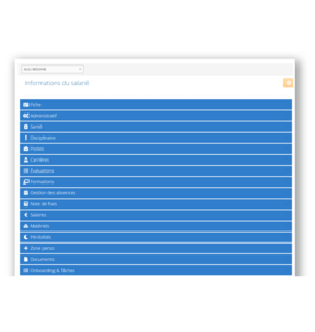 outil fiche salarié et bilans sociaux